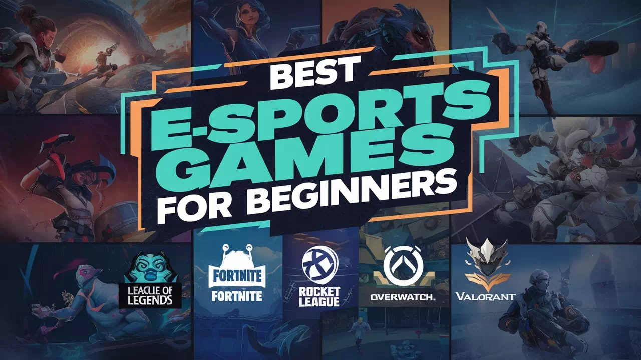 Esports Game for Beginners, Esports Game Tips, Beginner Esports Guide, Choosing Your First Esports Game, Best Esports Games for Beginners 