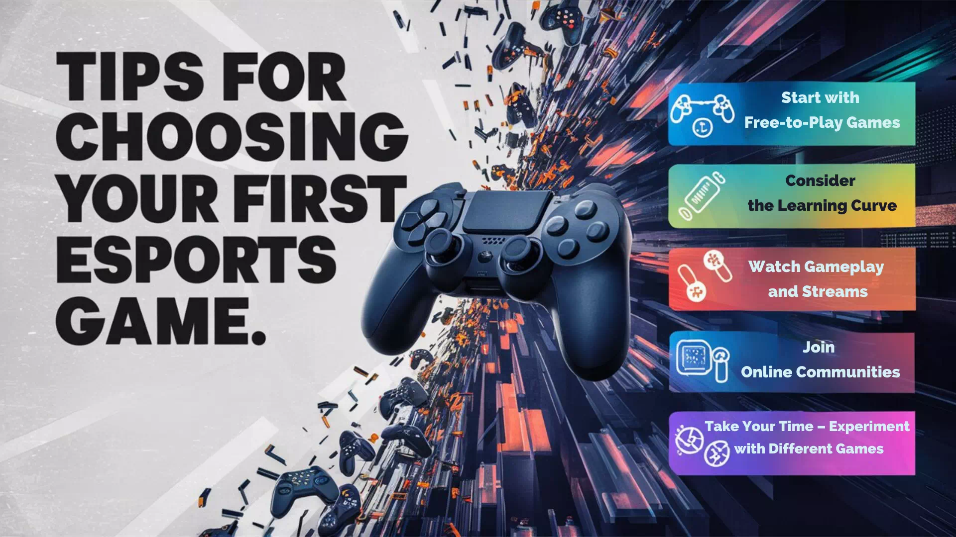 Esports Game for Beginners, Esports Game Tips, Beginner Esports Guide, Choosing Your First Esports Game, Best Esports Games for Beginners 