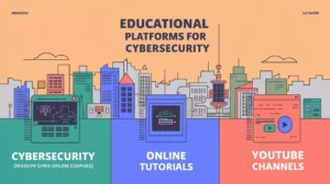 Photo showing the Educational Platforms for Cybersecurity Cybersecurity, Online tutorials YouTube channels, Free Security Software